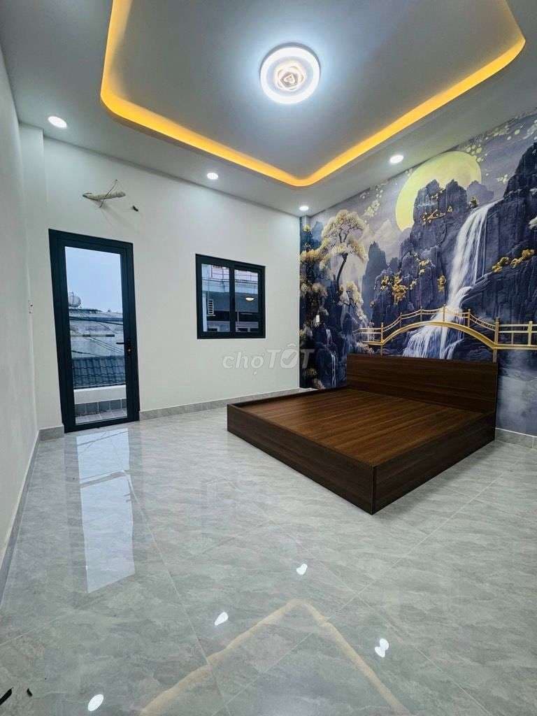 Nhà bình tân full nội thất 42m2 _ 2 tầng_hẽm4m_giá 4ty950 TL - Ảnh 3