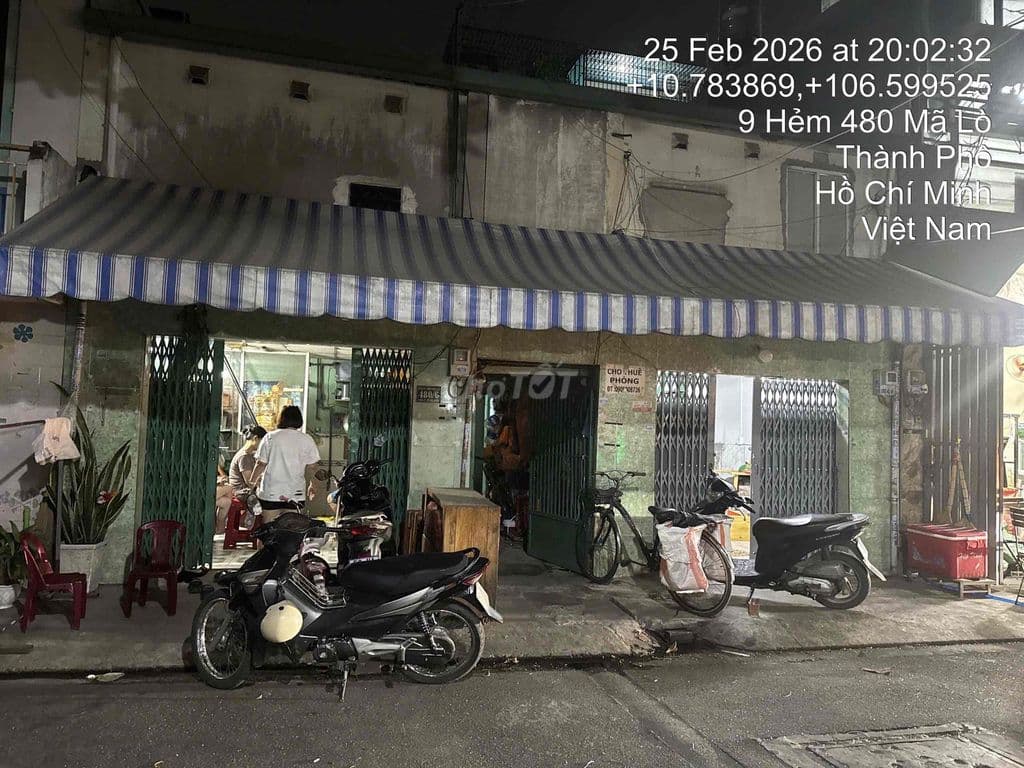 bán nhà trọ 480/4 và 480/6 mã lò dg 10m khu nhà lầu.. - Ảnh 2