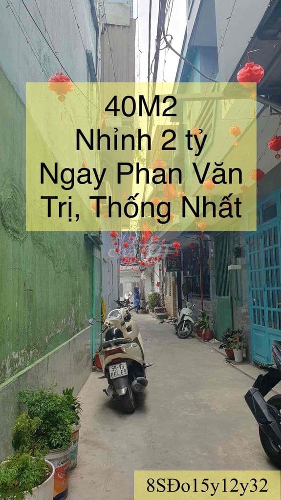 Ngay Thống Nhất, Phan Văn Trị, 3 tầng chỉ nhỉnh 2 tỷ