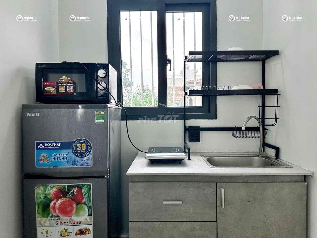 CHDV full nội thất studio cửa sổ cực thoáng ngay sân bay Tân Sơn Nhất - Ảnh 3