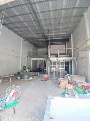 kho cho thuê rẻ, dt 8×18 gác lửng, mặt tiền đường số 6, bình tân