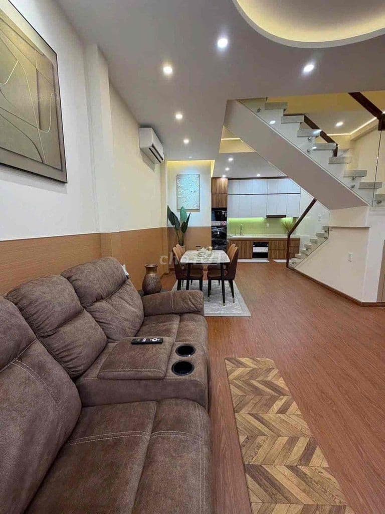 Nhà hẻm 6m đường Bùi Hữu Diện ngang gần 5m tặng full nt cao cấp 5ty6 - Ảnh 2