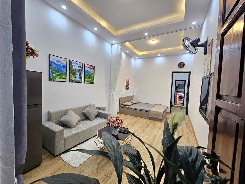 Bán tập thể phố Tân Triều nhà đẹp 2 thoáng 2 ngủ ở ngay 70m2 T2 sổ to - Ảnh 3