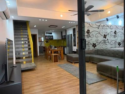 Cho thuê nhà 3 tầng 4PN full nội thất mới xây khu Hoà Xuân
