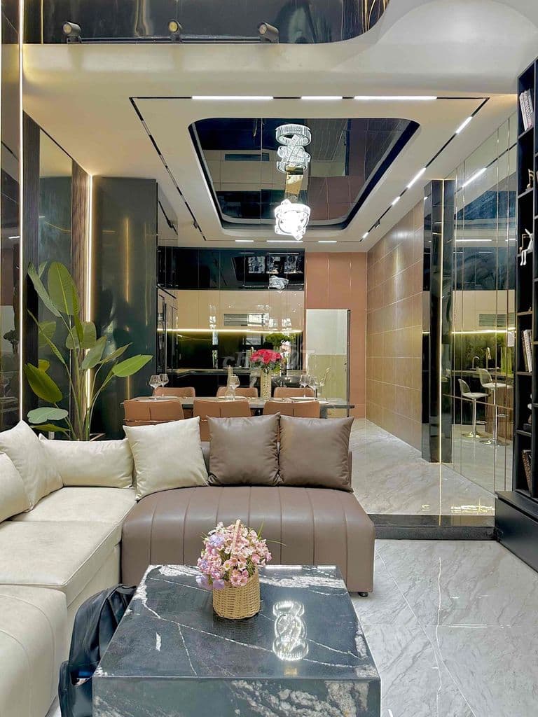 mtkd hẻm 413 Lê Văn Quới 4x24m thiết kế siêu sang - Ảnh 3