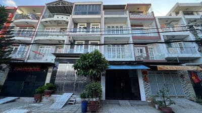GIẢM 300TR GIÁ TỐT 3 LẦU (4x20) ĐƯỜNG 12M BÌNH PHÚ Q.6