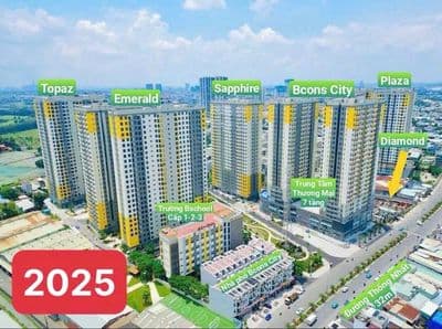 100m - 200m - 500m - 1000m trung tâm thương mại tòa nhà Bcons