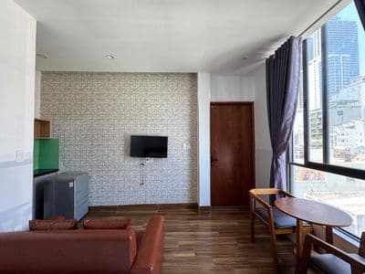 Cho thuê Căn hộ cửa sổ thoáng, full nội thất, gần Biển Mỹ Khê
