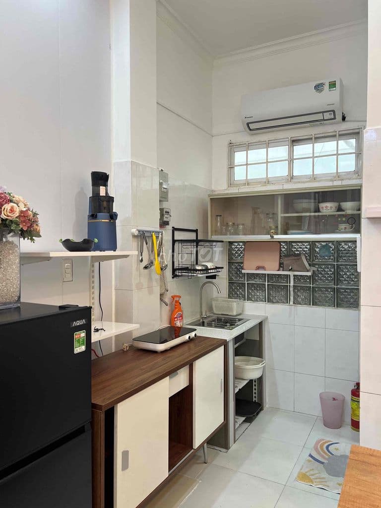 Cho Thuê Studio 20m2 Decor Đẹp Ngay Đối Diện Viettel Vòng Xoay Dân Chu - Ảnh 2