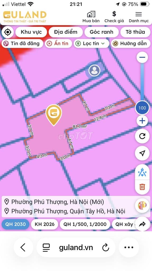 Nha dang o Ngo 163/18/17 Mình muốn bán mảnh đất này..