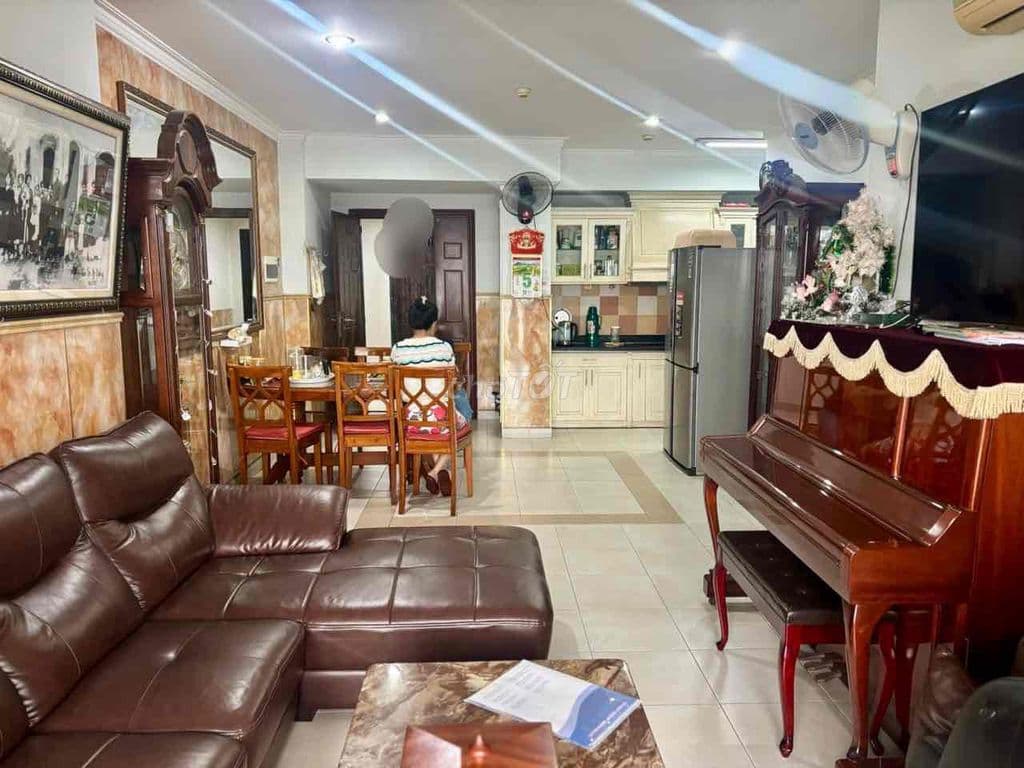 bán căn góc vuông vức chung cư phúc yên . dt 106m 3pn đủ nội thất - Ảnh 2