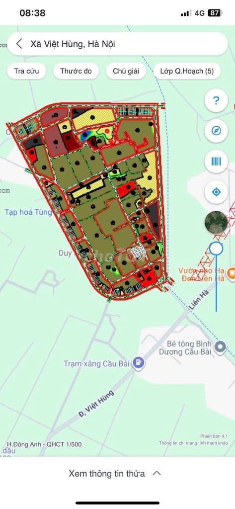 Bán Gấp 292m2 LỖ GIAO - ĐÔNG ANH - HÀ NỘI: 22 TỶ.