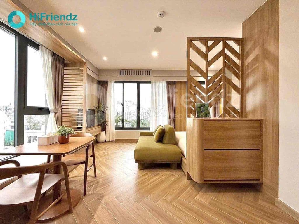 khai trương chdv 1pn / studio Full nội thất máy giặt riêng