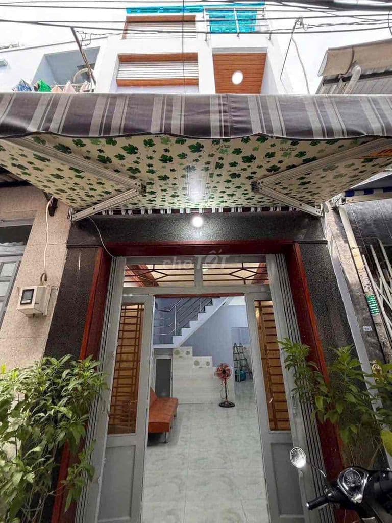 Hẻm 4m 3 tầng st 3pn đúc thật 39,5m đất 🌹50tr ACE - Ảnh 2