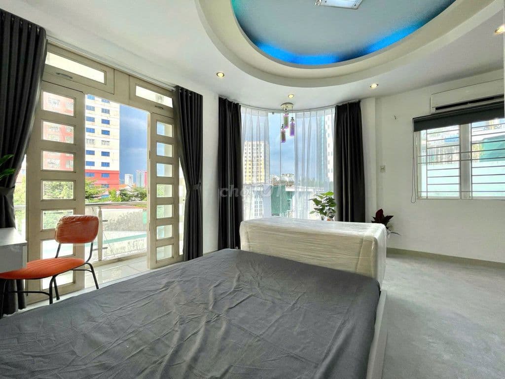 Thuê căn hộ ban công 38m2 có máy giặt riêng gần chợ Bà Chiểu, Q1, Q3 - Ảnh 2