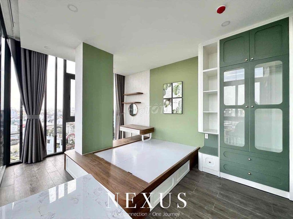 CĂN HỘ CAO CẤP 1PN FULL NỘI THẤT CỬA KÍNH MỚI XÂY - Ảnh 2