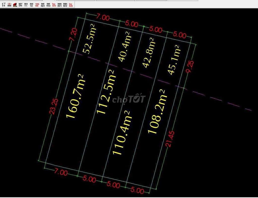 Bán đất thổ cư Sổ hông riêng . DT 5×31 xây dưng ngay