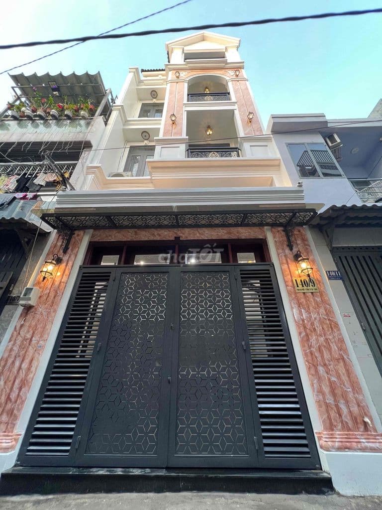 Nhà Bán 1trệt 1lững 3lầu giá 6 ty 600triệu phường thông tây hội p9 gv