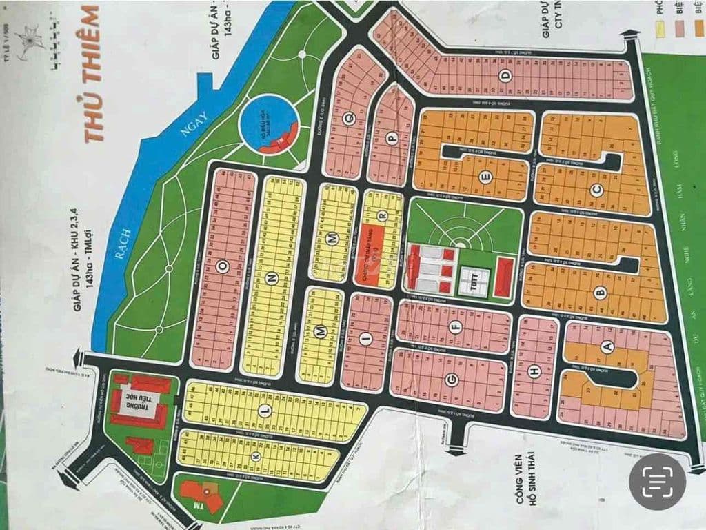 338m2 - KDC THỦ THIÊM VILLA- THỦ ĐỨC - TP HCM