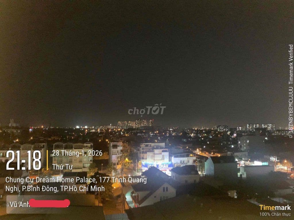 Bán căn 2pn 1wc chung cư Dream Home Palace Q8 nhà mới vào ở đón Tết