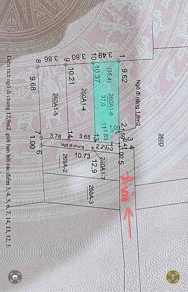 Đất Thổ cư SĐCC 37m2 Đồng Mai, Phường Yên Nghĩa, Hà Nội