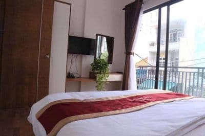 căn hộ 1 PN riêng biệt có ban công khu An Thượng cách biển Mỹ Khê 200m