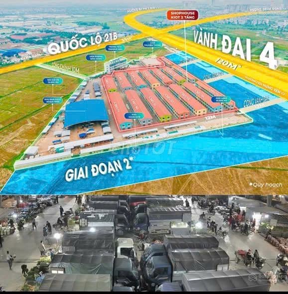 CẦN BÁN KIOT 2 TẦNG – CHỢ ĐẦU MỐI NAM HÀ NỘI - Ảnh 3