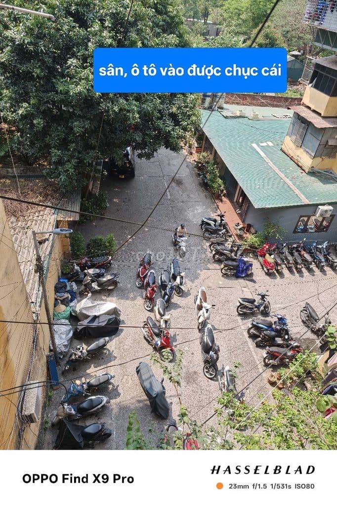 Tập thể Nghĩa Tân, căn góc, 80m, 3p ngủ