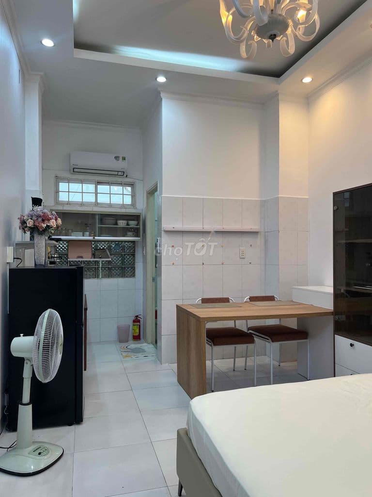 Cho Thuê Studio 20m2 Decor Đẹp Ngay Đối Diện Viettel Vòng Xoay Dân Chu - Ảnh 3