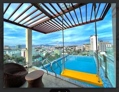Cho thuê căn hộ 1pn đường Núi thành, quận hải châu, pool