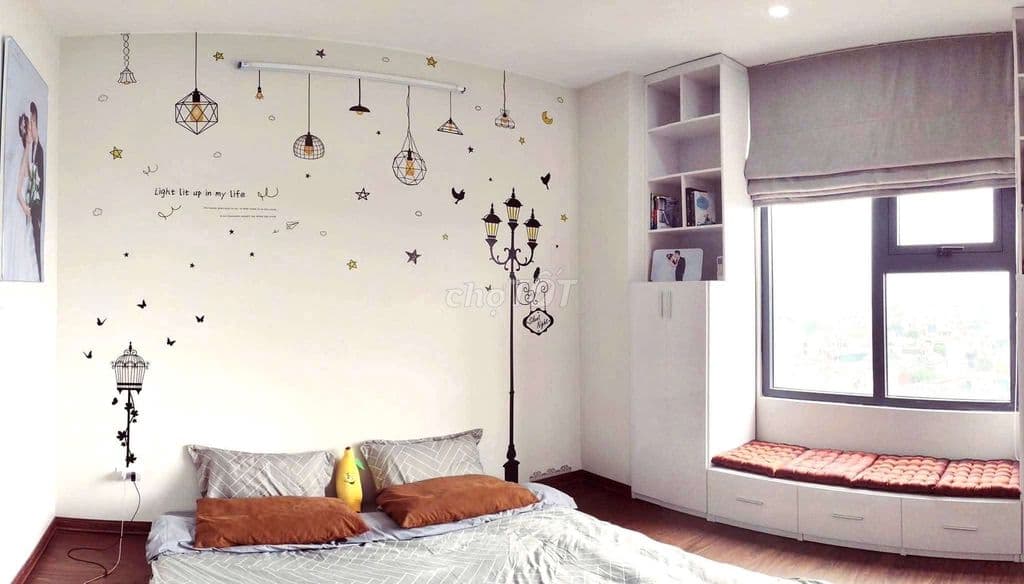 Cho thuê chung cư homeland thượng thanh long biên 69m 2 ngủ fun dồ 9,5 - Ảnh 3