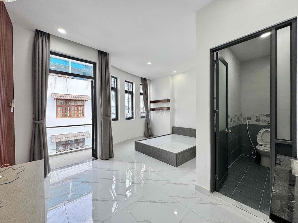 CHO THUÊ CĂN HỘ BAN CÔNG FULL NỘI THẤT ĐƯỜNG QUANG TRUNG - GÒ VẤP