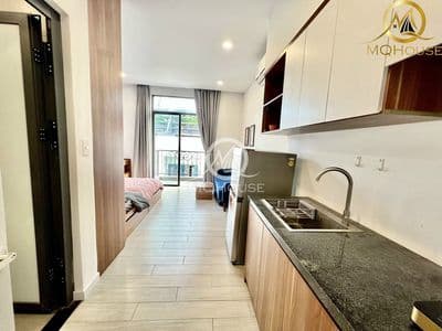 Cho Thuê Căn Hộ Studio, Ban công lớn, ngay Điện Biên Phủ gần Hàng Xanh
