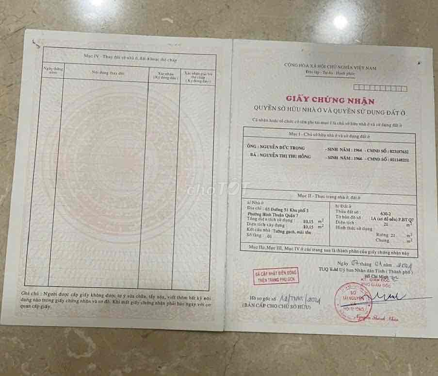 bán nha 239/1 lâm văn bền .q7 củ - Ảnh 2