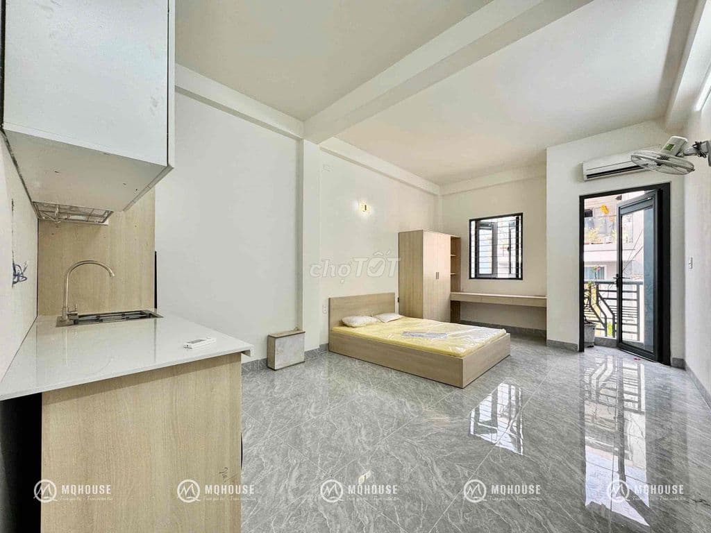 full nội thất - Máy giặt riêng Bcong ngay Bàu Cát