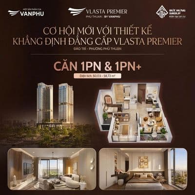 Căn hộ vị nhân sinh Vlasta Premier ck đến 11% căn 1PN siêu HOT