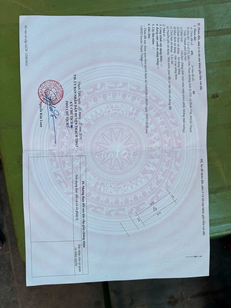 Bán đất đẹp khu TĐC Bunhf Yên - Ảnh 3