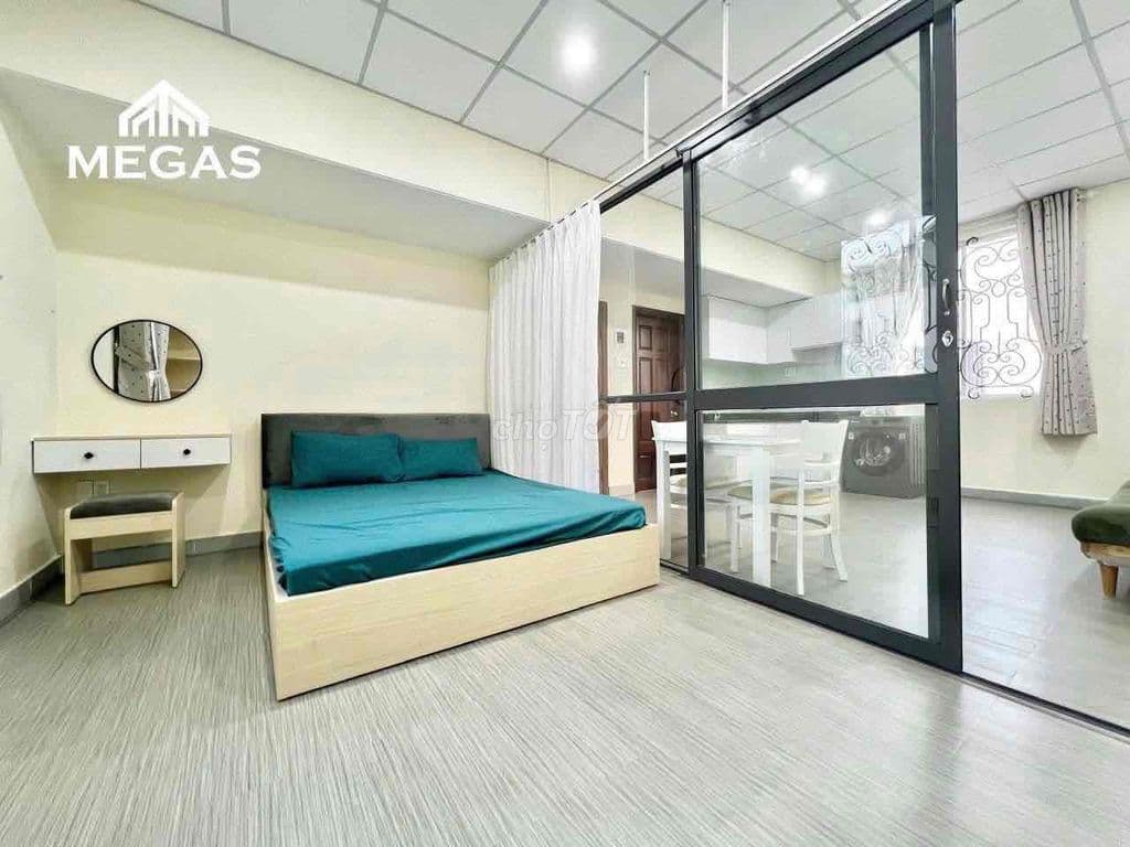 Căn Hộ 1PN 45m² Cửa Sổ, Tách Bếp, Máy Giặt Riêng – Trung Tâm Quận 1 - Ảnh 2