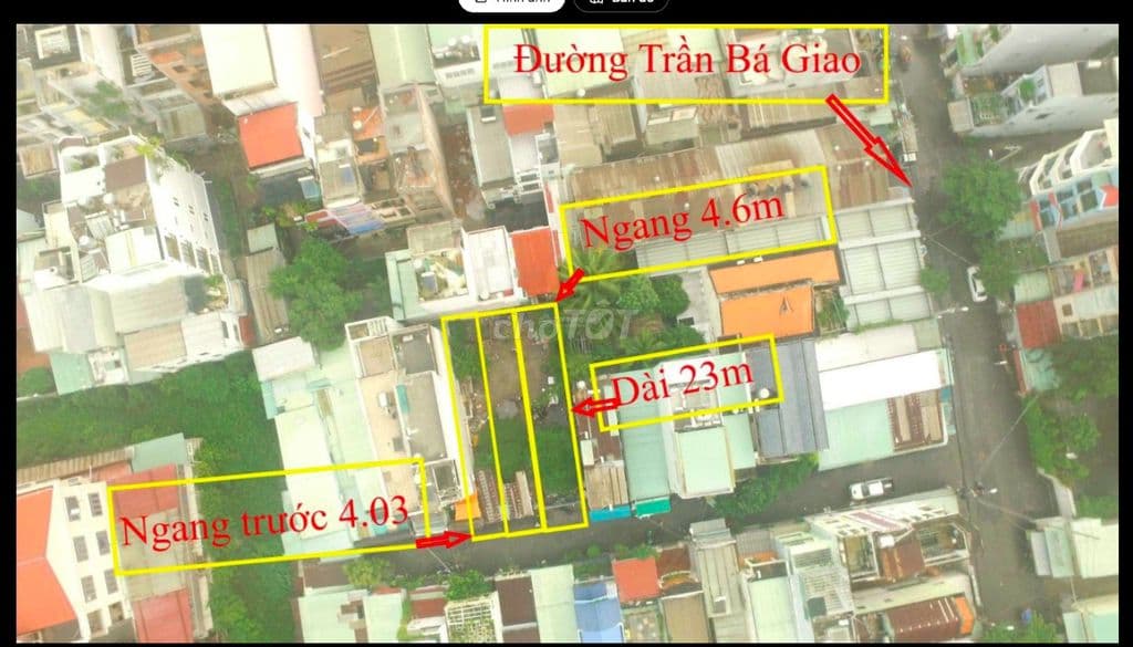 Cần bán gấp 3 lô đất sát nhau Trần Bá Giao, P5, Gò Vấp, hẻm xe hơi