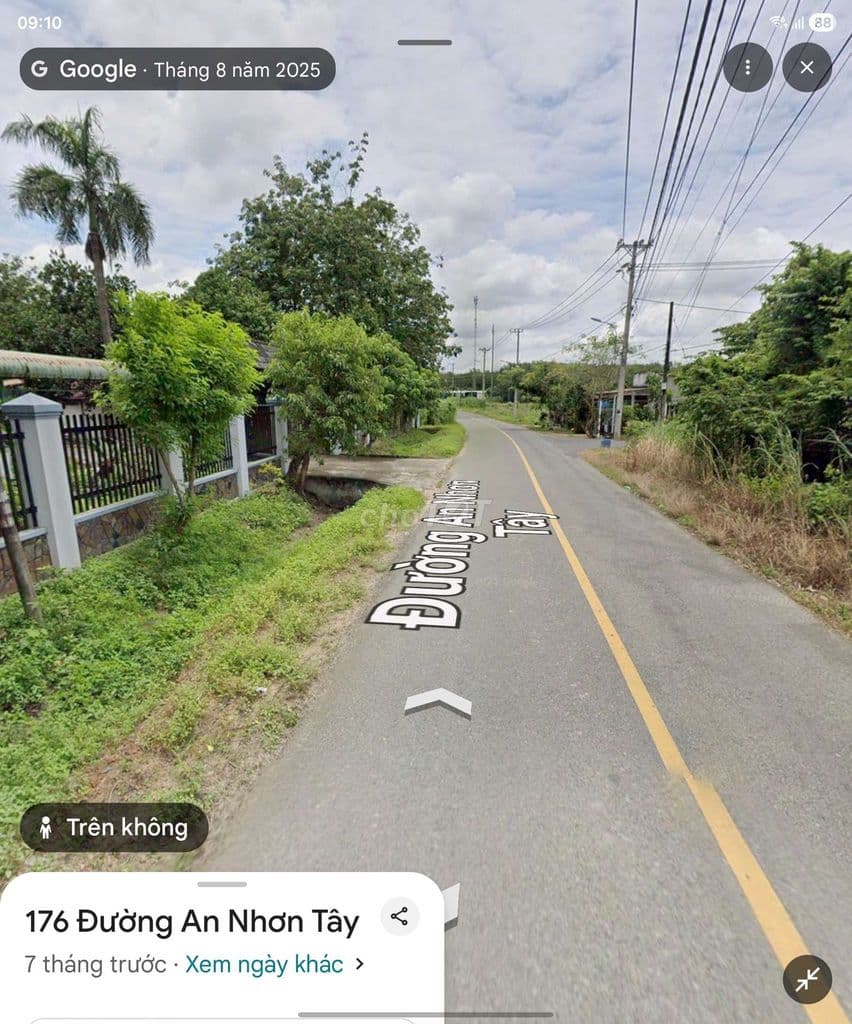 Lô Đất Mặt Tiền An Nhơn Tây 150 m2, gần Bệnh Viện Đa Khoa Củ Chi