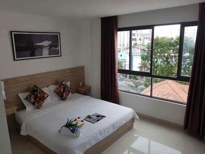 Cho thuê căn hộ studio trung tâm thành phố gần chợ đêm, quảng trường
