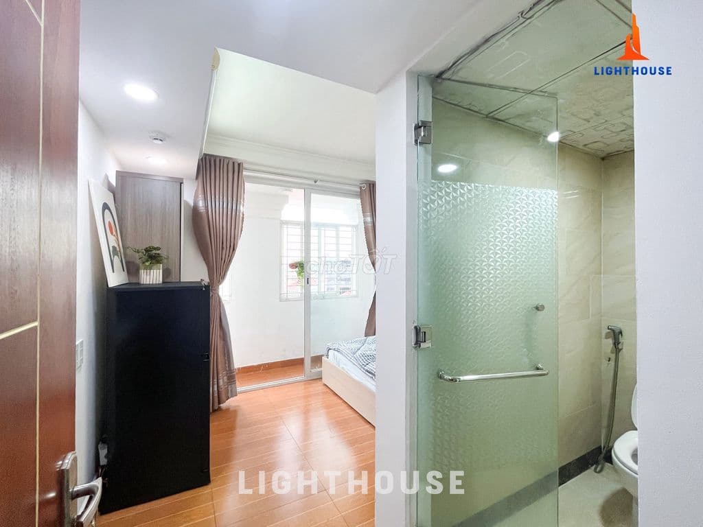 Studio full nt- ban công- bảo vệ, Thang máy ngay etown- khu k300