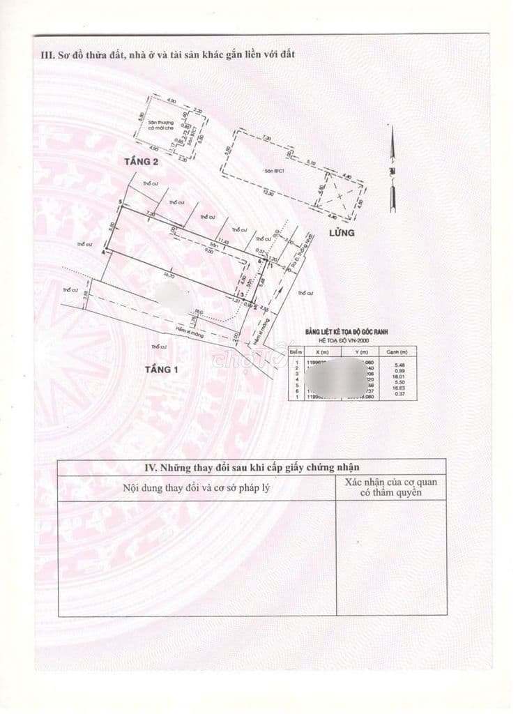 Bán nhà dt ngang đến 5.5x19m Thống Nhất P16. Giá chỉ 7ti4 thương lượng - Ảnh 2