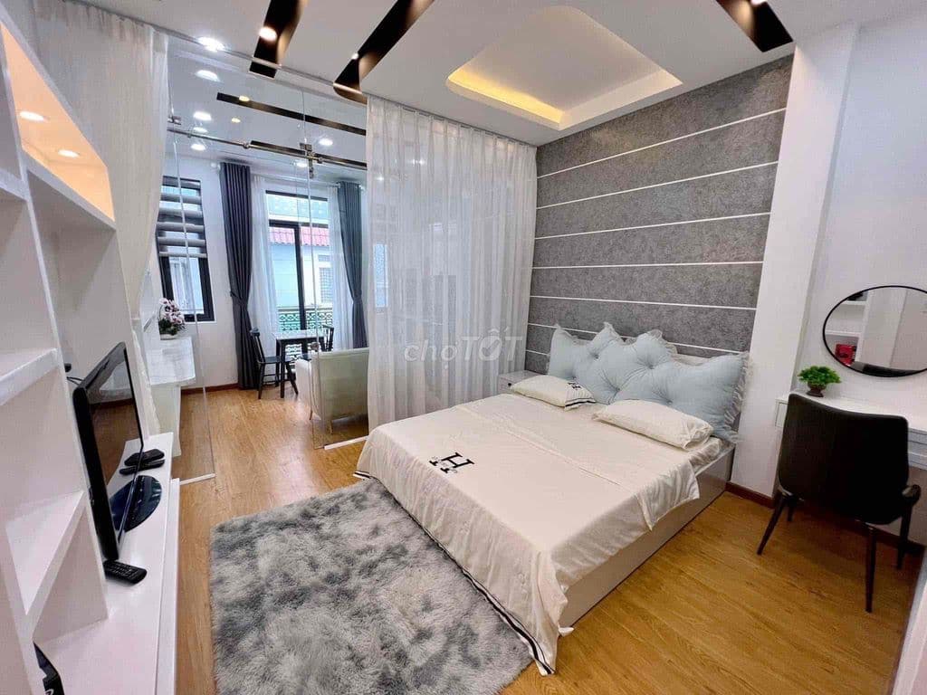 Căn hộ Full mới gần Cầu Sài Gòn- Ban công thoáng mát Ngã Tư Hàng Xanh - Ảnh 2