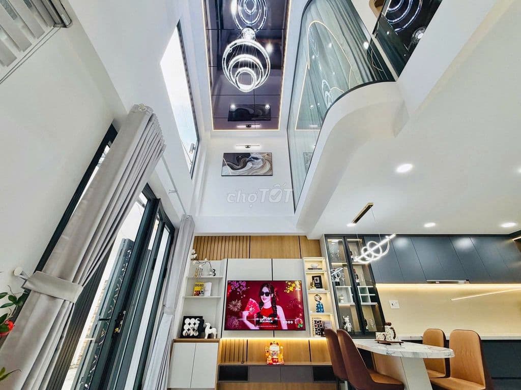 Nhà mới xây hẻm 5m Lê Văn Quới, 44m2, 4 tầng BTCT, 4 PN, có sân thượng - Ảnh 2