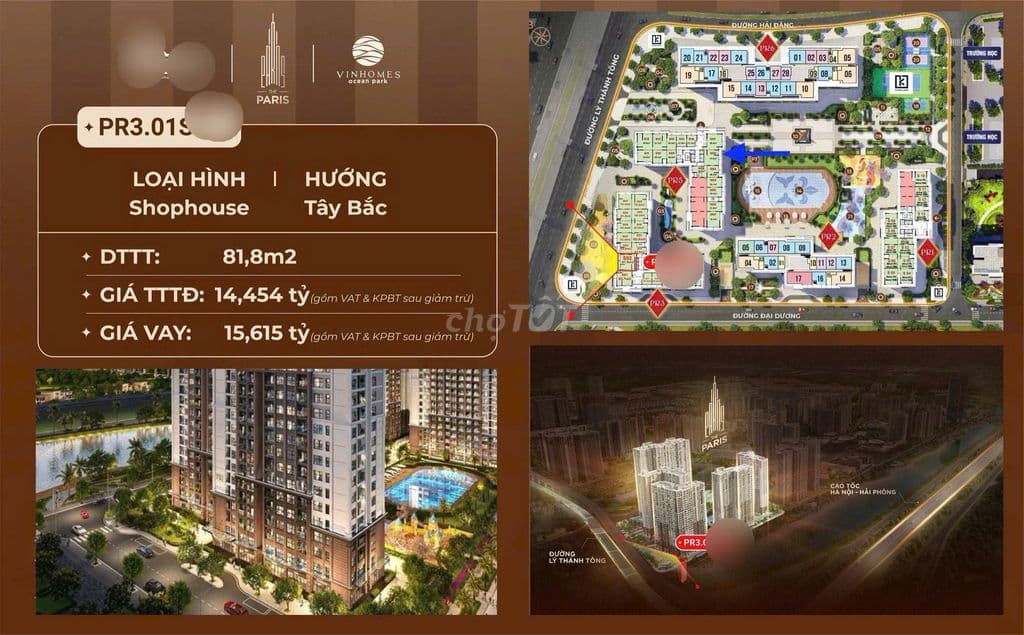 Shop đế tại Vinhomes Ocean Park 1 đầu tư dòng tiền luôn