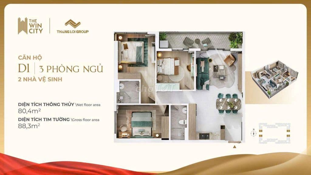 🎯 CƠ HỘI SỞ HỮU NHÀ PHỐ/CĂN HỘ THE WIN CITY — CHỈ 8.9 TRIỆU/THÁNG! - Ảnh 2