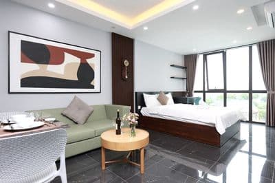 Cho thuê CHDV Studio mới ở Trịnh Công Sơn, cạnh TTTM Lotte Tây Hồ