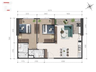 CHO THUÊ CĂN HỘ SỐ TẦNG PHÁT TÀI PHÁT LỘC VIEW ĐẸP THOÁNG MÁT