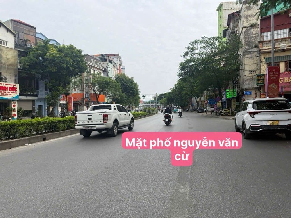 CẦN BÁN NHÀ MẶT PHỐ NGUYỄN VĂN CỪ LONG BIÊN HÀ NỘI.